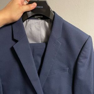 Express Navy Blue Extra-Slim fit Suit!